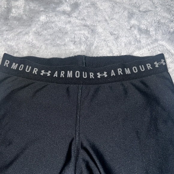 (M) Under Armour Black Biker Shorts - Picture 3 of 5